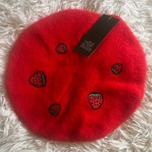 Wild Fable Womens Red Strawberry Hat